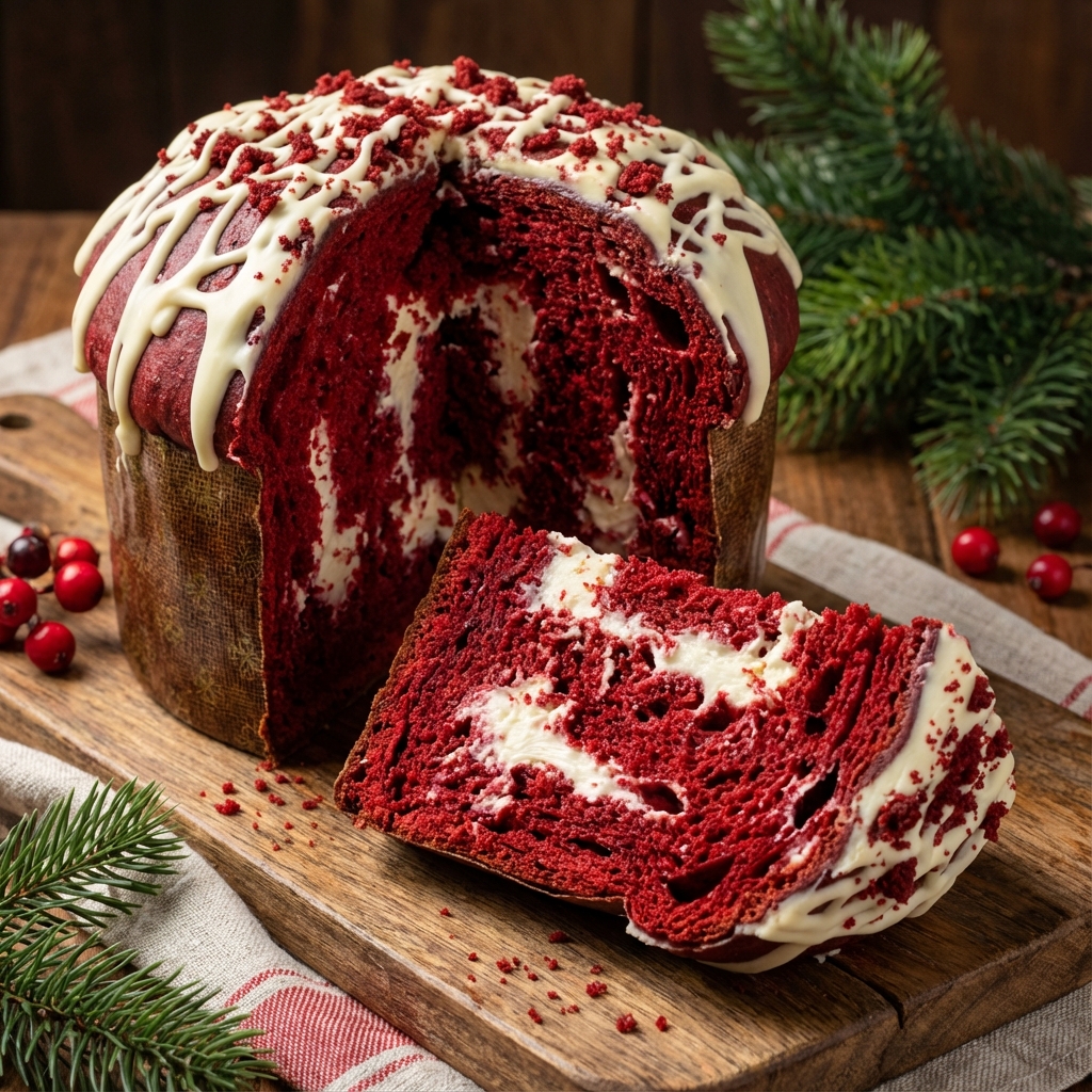 Panetone Red Velvet